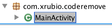 ApkAnalyser com.xrubio.coderemove classes